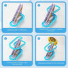 Electric Duck Stair-Climbing Toy with Lights and Music