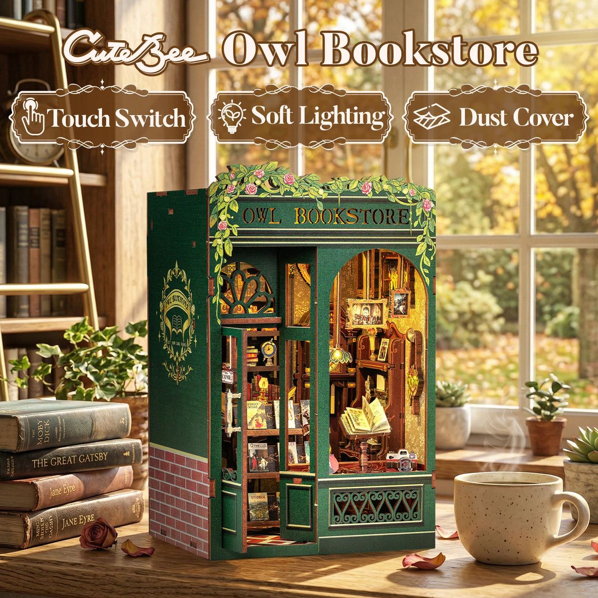 Japanese Mini Store Book Nook DIY Kit