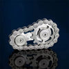 Stainless Steel Gear Chain Fidget Spinner for Stress Relief