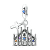 Sterling Silver Travel Charm Bead for Bracelets and Necklaces