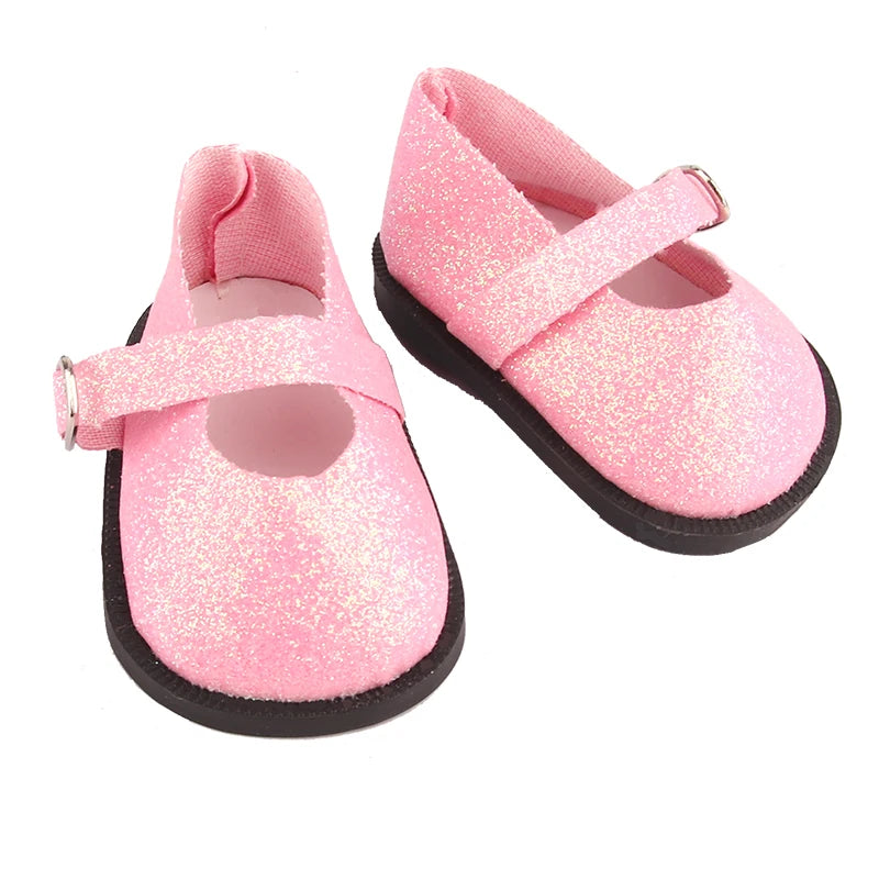 Handmade Doll Shoes for 18-Inch and 43cm Dolls