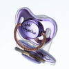 Personalized Baby Pacifier with Glittering Rhinestone Name