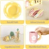 Wooden Cookie Baking Play Food Set for Toddlers