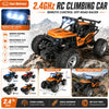 1:20 Scale All-Terrain RC Climbing Car with LED Lights