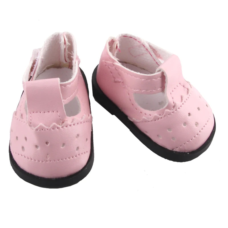 Handmade Doll Shoes for 18-Inch and 43cm Dolls
