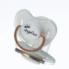 Personalized Baby Pacifier with Glittering Rhinestone Name