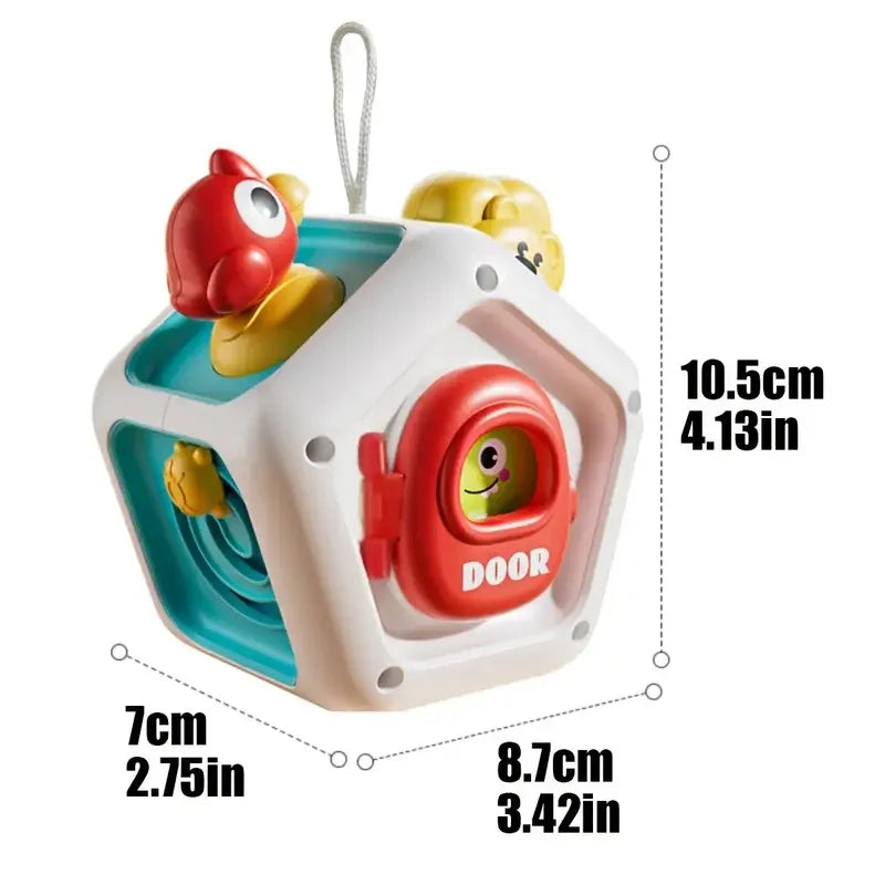 Musical Busy Board for Toddlers - Sensory Montessori Toy