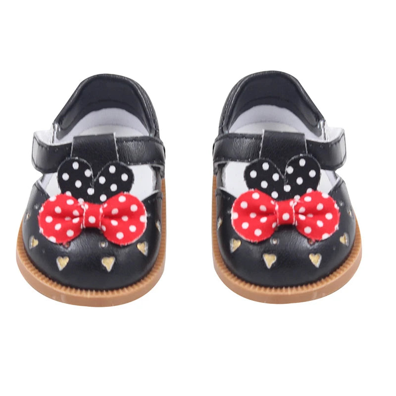 Handmade Doll Shoes for 18-Inch and 43cm Dolls