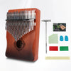21-Key Ergonomic Kalimba Thumb Piano with Tuning Kit