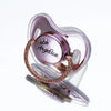 Personalized Baby Pacifier with Glittering Rhinestone Name