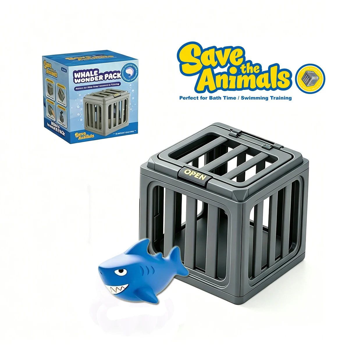 Floating Fish Pool Toy Set for Swimming Fun