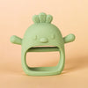 Chick-Shaped Silicone Teether Gloves for Babies