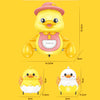 Musical Duck Toy Set with Lights and Sounds for Crawling Babies