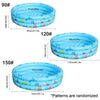 Round Inflatable Swimming Pool for Outdoor Summer Fun