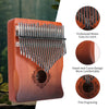 21-Key Ergonomic Kalimba Thumb Piano with Tuning Kit
