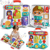 Musical Busy Board for Toddlers - Sensory Montessori Toy