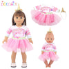 Handmade Doll Shoes for 18-Inch and 43cm Dolls