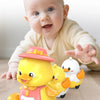 Musical Duck Toy Set with Lights and Sounds for Crawling Babies