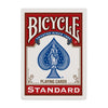 Boîte de cartes à jouer vintage avec le logo Bicycle et le mot Standard
