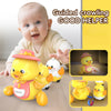 Musical Duck Toy Set with Lights and Sounds for Crawling Babies
