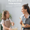 Wooden Kids Safe Knife Set with Baking Tools for Little Chefs