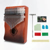 21-Key Ergonomic Kalimba Thumb Piano with Tuning Kit