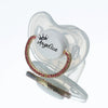Personalized Baby Pacifier with Glittering Rhinestone Name