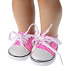 Handmade Doll Shoes for 18-Inch and 43cm Dolls