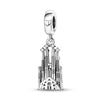 Sterling Silver Travel Charm Bead for Bracelets and Necklaces
