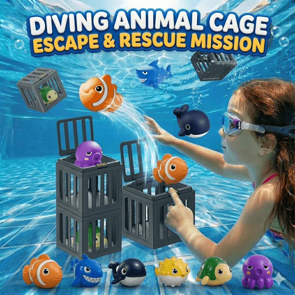 Floating Fish Pool Toy Set for Swimming Fun