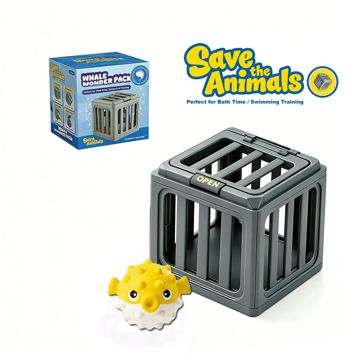 Floating Fish Pool Toy Set for Swimming Fun