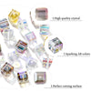 Crystal Cube Beads for Jewelry Making – 4mm, 6mm, 8mm