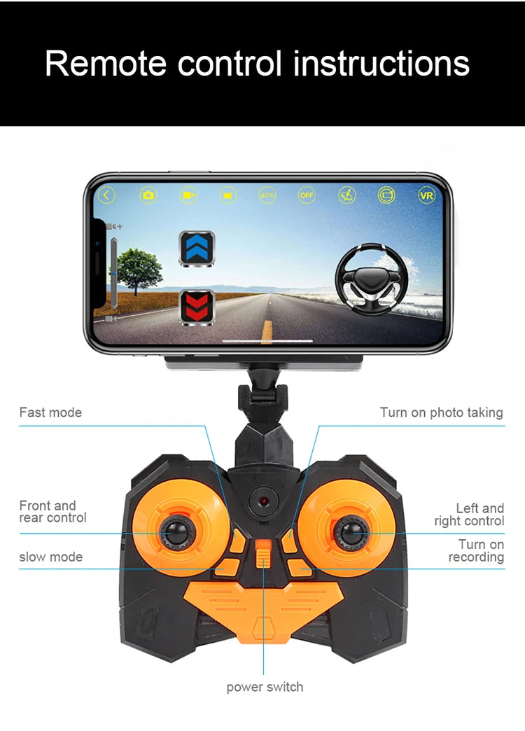 Remote Control SUV Stunt Car with HD Camera