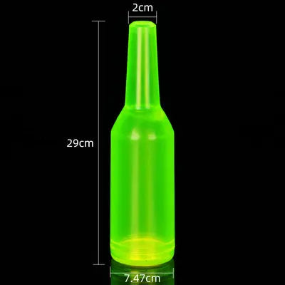 Durable Plastic Bartender Flair Practice Bottle