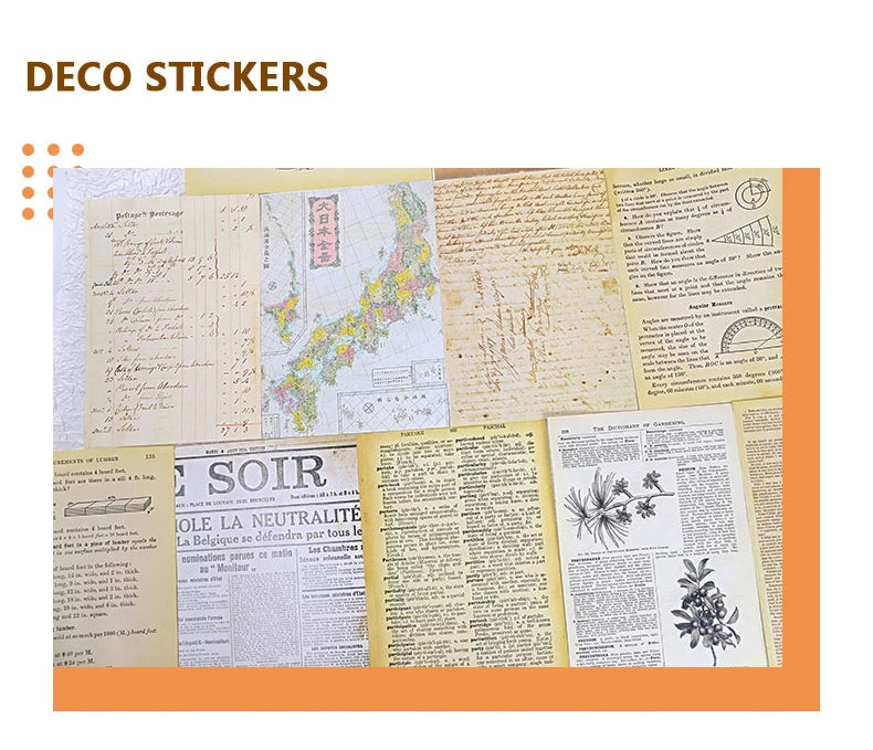 Vintage Paper Pack for Junk Journaling and Scrapbooking