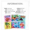 Soft Cloth Baby Books Set for Early Learning – Fruits, Animals, Numbers & More