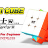 QiYi Warrior 3x3 Speed Cube – Smooth Turning Puzzle for Kids & Adults