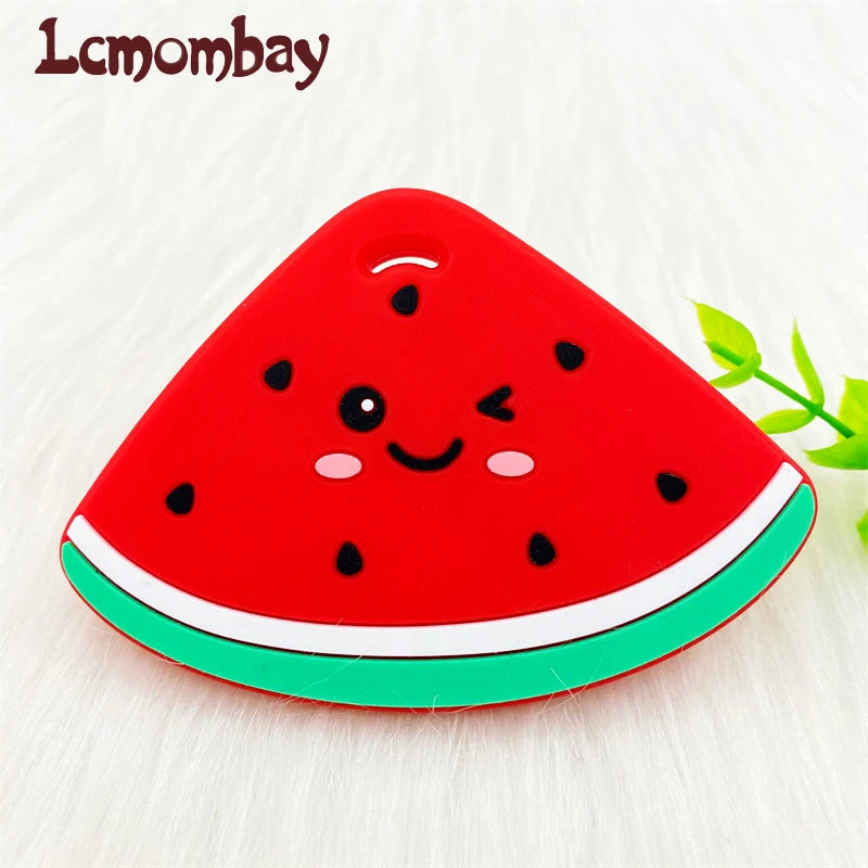 Watermelon Silicone Baby Teether with Pendant