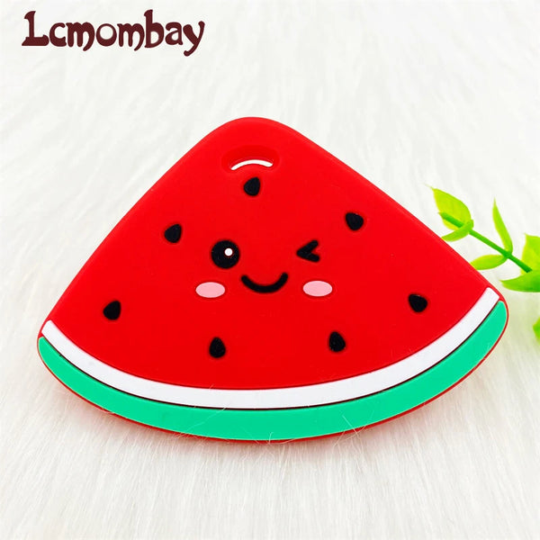 Watermelon Silicone Baby Teether with Pendant