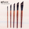 Professional Squirrel Hair Watercolor Liner Brushes with Oak Wood Handles