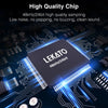 A high quality chip labeled LEKATO is shown mounted on a blue electronic circuit board.