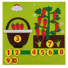 Montessori Felt Finger Numbers Math Toy for Kids
