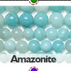 Natural Green Peridot Quartz Round Beads Strand