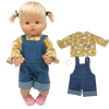Adorable Romper Outfit Set for 16-Inch Dolls