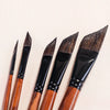Professional Squirrel Hair Watercolor Liner Brushes with Oak Wood Handles