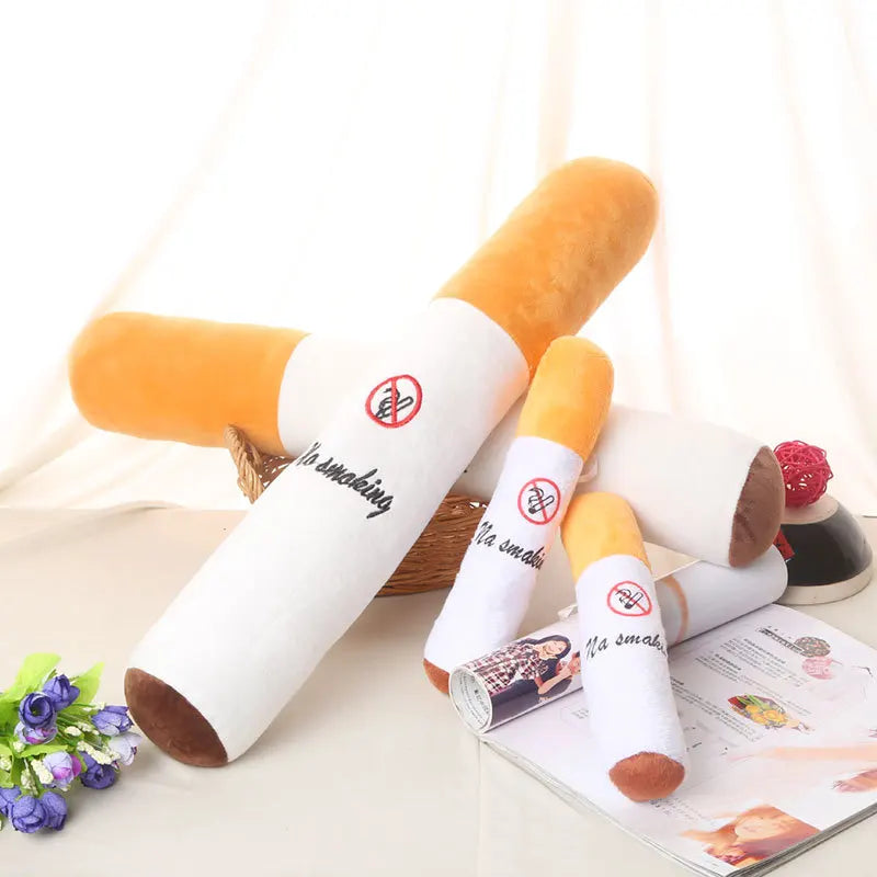 Funny Cigarette-Shaped Plush Pillow