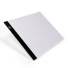 A white A4 LED drawing board with a black edge and a small camera icon.