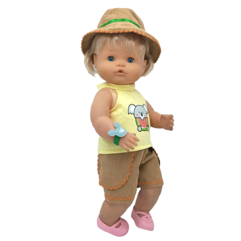Adorable Romper Outfit Set for 16-Inch Dolls
