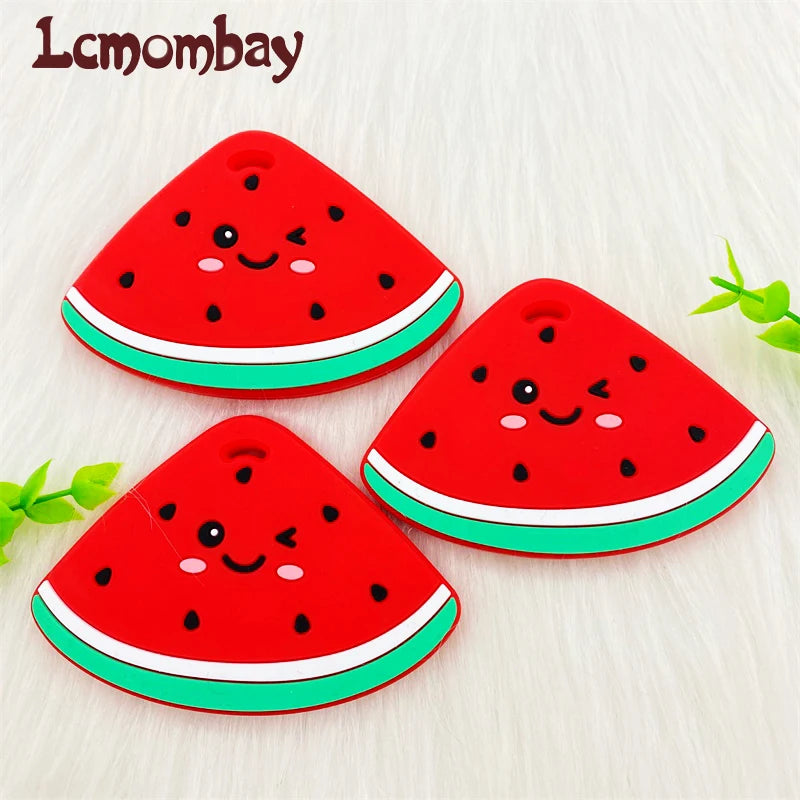 Watermelon Silicone Baby Teether with Pendant