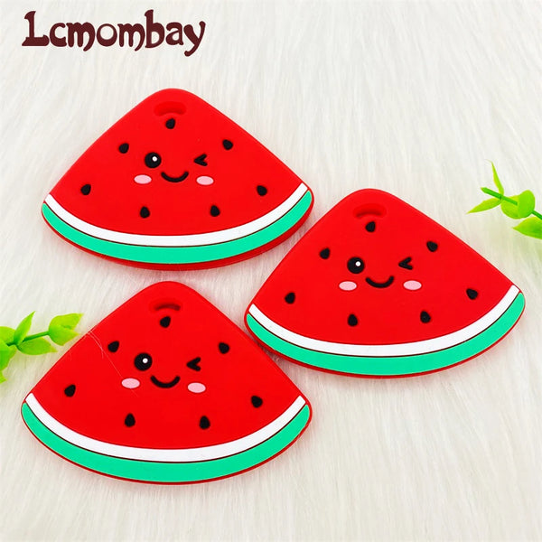 Watermelon Silicone Baby Teether with Pendant